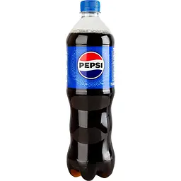 Напій Pepsi  безалкогольний сильногазований на ароматизаторах Пепсі-Кола з цукром та підсолоджувачами 0.75 л