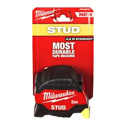 Рулетка STUD MILWAUKEE (Gen 3), 5м (33мм) - мініатюра 3