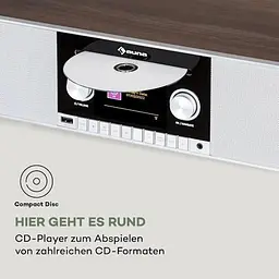 Інтернет-радіо програвач Auna Connect CD MKII (10037490) - мініатюра 8