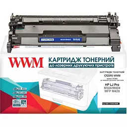 Картридж тон. WWM для HP LJ Pro M304/M404/MFP M428 аналог CF259X Black ( 10000 ст.) (CF259X-WWM)