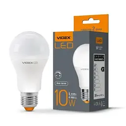 Лампочка Videx A60eD 10W E27 4100K 220V (VL-A60eD-10274) - мініатюра 2
