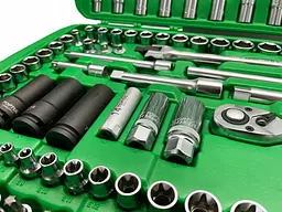 Набір інструменту комбінований 1/4", 3/8", 1/2" 163 од. TOPTUL GCAI163R - мініатюра 3