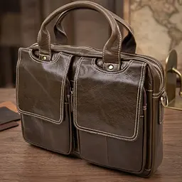 Ділова сумка 20443 Vintage коричнева