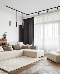 Трековий світильник Polux 321558 Paris GU10 1x10W IP20 BK - мініатюра 3
