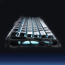 Клавіатура GravaStar Mercury K1 80 keys Kailh Cherry Pink EN BT/WL/USB Stealth Black (GSK1_XTAL_BLK) - мініатюра 3