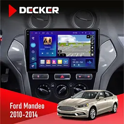 Штатна магнітола Ford Mondeo 2010-2014 Decker D10-009 4x64, DSP, 4G, 2k Decker (НФ-00008197)