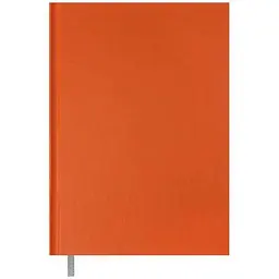 Записна книжка BUROMAX А5 64арк. OPTIMAL, арк., клітинка, помаранчева, бум вініл