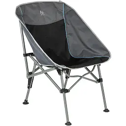 Стілець розкладний Bo-Camp Deluxe Extra Compact Anthracite чорний з сірим (1204749)