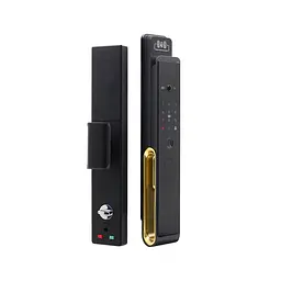 Замок біометричний автономний Trinix TRL-8802BTV Black з WiFi, розпізнаванням облич, зчитувачем відбитків пальців і карт Mifare (65-00075) - мініатюра 1