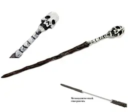 Чарівна паличка Пожиратель Смерті Death Eater з металевим сердечником 35 см 6-143-3.388 - мініатюра 2
