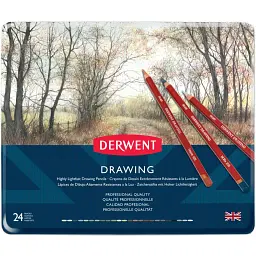 Олівці для рисунку  Derwent Drawing 24 шт. - мініатюра 2