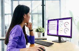 Монітор Dell 23.8" E2425HM D-Sub HDMI DP IPS 100Hz teh0014146 - мініатюра 3