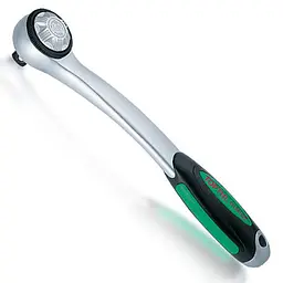 Ключ-тріскачка 1/2" 72 зуба 250 мм круговий перемикач Toptul hoz0007042