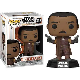 Колекційна  фігурка   Funko Pop Фанко Поп Greef Karga Греф Карга Star Wars Mandalorian Мандалорець 10см SW GK 347