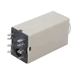 Реле часу, таймер H3Y-2 / 0-5с / 220В / 5А / на DIN-рейку - мініатюра 3