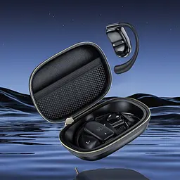 Бездротові навушники TWS Hoco EA2 відкриті |BT5.3, 60/390mAh, 6h| black - мініатюра 3