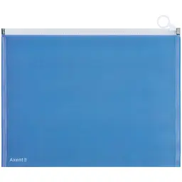 Папка А4 Axent Waves-2 на блискавці zip-lock (1497-41-A) - мініатюра 2