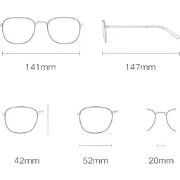 Комп'ютерні окуляри Mijia Anti-Blue Light Glasses Black [HMJ06LM/BHR6467CN] [83368]  - мініатюра 2