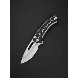 Ніж Sencut Squiggy, White/Black G10, Satin (S24082A-1) - мініатюра 8