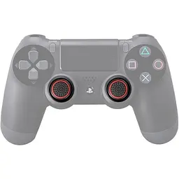 Накладки на стіки Thumb Grips 4-pack для PS4/PS5/Xbox Black Red [140709] - мініатюра 7