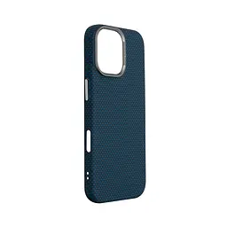 Карбоновый чехол для Apple iPhone 17, LikeCarbon2 MagCase, синий, тонкий защитный чехол-панель из поликарбоната с магнитами N52, MagSafe, противоударный, совместим с беспроводной зарядкой, приподнятые края для защиты камеры, ArmorStandart (ARM88613) - мініатюра 3