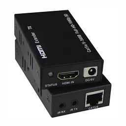 Подовжувач HDMI Extender до 60 метрів по витій парі (один кабель) Tcom 1080p - мініатюра 2