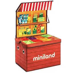 Ігровий бокс Miniland Ринковий кіоск Market Box (97099)