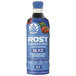 Органо-мінеральне добриво ROST 300мл концентрат 15+7+7 "Азотний"