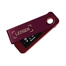 Криптогаманець Ledger Nano S Plus Crimson Magenta, апаратний криптовалютний гаманець з холодним зберіганням, USB-підключенням, мультивалютною підтримкою, безпекою CC EAL6+, формат флешки - мініатюра 4