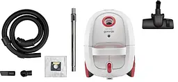 Пилосос Gorenje VCE21SFWR (мішок ) білий - мініатюра 2