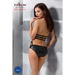 Боді монокіні під латекс Passion Exclusive LAMIS BODY S/M, black - мініатюра 4