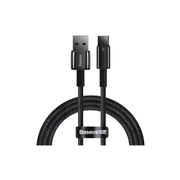 Дата кабель USB 2.0 AM to USB-C 1.0m 100W black Baseus (CAWJ000001)