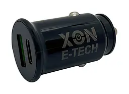 Автомобільний зарядний пристрій XON UniLink Type-C 15W (PD15) + 5V/3.1A Black (CU00AC31AB 3395) - мініатюра 3