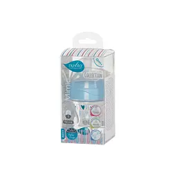 Дитяча пляшечка Nuvita 6011 Mimic Collection антиколікова 0+ 150 мл синя NV6011AZZURO - мініатюра 3