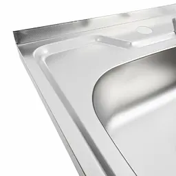Кухонна мийка з нержавіючої сталі Platinum декор 5050 (0,7/160 мм), Decor - мініатюра 7