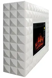 Камінокомплект ArtiFlame DIAMOND AF23S БІЛИЙ Б'ЯНКО (зі звуком) - мініатюра 3