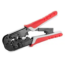 Кліщі для опресування штекерів типу Western INTERTOOL