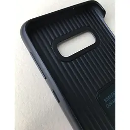 Оригінальний чохол із підставкою Protective Standing Cover для Samsung Galaxy S10e Blue Navy EF-RG970CLEGRU - мініатюра 8