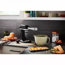 Чаша KitchenAid 4,7 л 5KSM2CB5PSL керамічна, з ручкою, візерунок шавлієвий лист - мініатюра 3