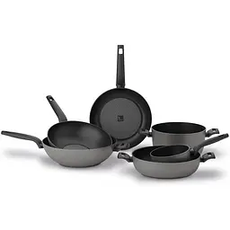 Сотейник TVS Titan Elite Induction 28 см з двома ручками (ВЕ574283310001)  - мініатюра 2