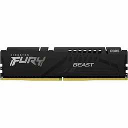 Модуль пам'яті для комп'ютера DDR5 32GB (2x16GB) 5600 MHz Beast Black Kingston Fury (ex.HyperX) (KF556C40BBK2-32) - мініатюра 3