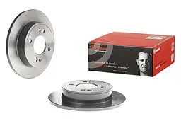Диск гальмівний задній невентильований Hyundai I10 II-III 13-25р Brembo (08.C650.11)