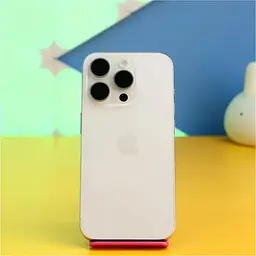 Смартфон Apple iPhone 15 Pro 128GB White Titanium (MTUW3) Б/В [172841]