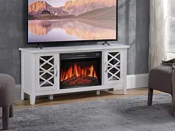 Камінокомплект ArtiFlame Odessa AF23S білий - мініатюра 6