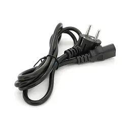 Кабель живлення C13 1.5m 0.75mm2 Voltronic (PC-186 CEE7/7-C13-CCA15) - мініатюра 2