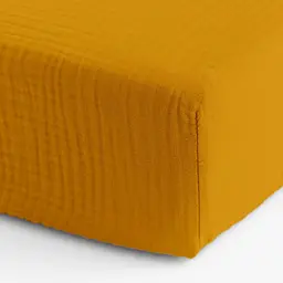 Комплект постільної білизни Cosas Orange CS1 Підлітковий муслін шафран (Muslin_0017Orange_El90-0017Orange_155) - мініатюра 8