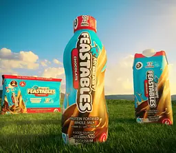 Шоколадне молоко Feastables Protein Fortified Chocolate Milk 6 шт х 236 мл - мініатюра 8