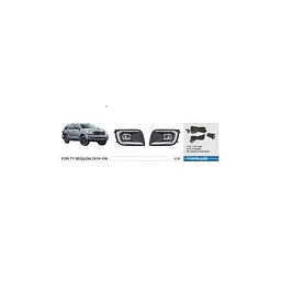 Фари дод. модель Toyota Sequoia 2017-/TY-4176L/LED-12V6W/eл.проводка