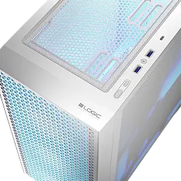 Корпус LogicConcept Dart Pro ARGB Midi White (AT-DART-PRO-ARGB-20) - мініатюра 4