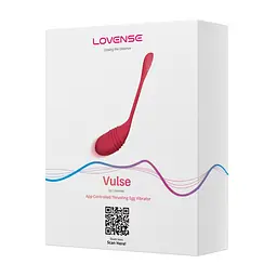 Віброяйце Lovense Vulse 20.3 см (червоний) - мініатюра 9